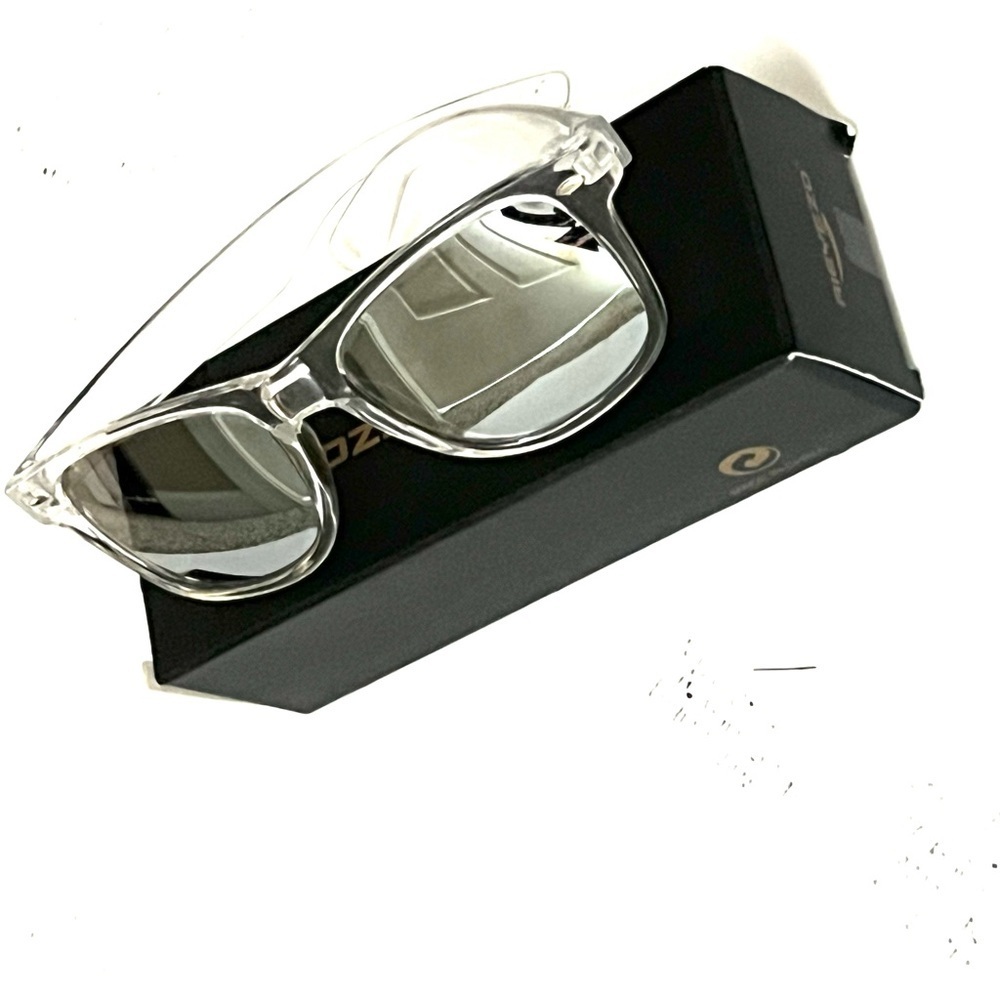 Palm Harbor Optics premium unisex mirror Clear frame Sunglasses unisex - Picture 2 of 4